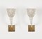 Rostrato Murano Glass and Brass Sconces by Barovier & Toso, Italy, 1950s, Set of 2 13