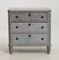 Antique Carved Chest of Drawers with Lock and Key 1