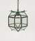 Vintage Italian Hanging Light in Brass and Beveled Glass, 1950s, Image 14
