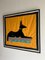 Antique Egyptian Framed Anubis Tapestry 3