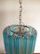 Murano Crystal Prism Chandeliers, 1990s, Set of 2, Image 11