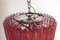 Murano Pink Prism Chandelier, 1990s, Image 9