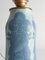 Blassblaue Jugendstil Tischlampe aus Keramik von Josef Ekberg für Gustavsberg, 1919 6