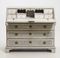 Antique Gustavian White Bureau, 1790s, Image 1