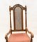 Jacobean Revival Farmhouse Oak Dining Chairs, 1840s, Set of 8 3