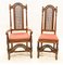Jacobean Revival Farmhouse Oak Dining Chairs, 1840s, Set of 8 9