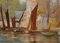 Harold Gregson, Henley on Thames Riverscape, 1870, Oil Painting, Framed 7