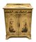 Antiker lackierter Chinoiserie Beistellschrank, 1920er 1