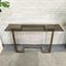 Belgo Chrom Style Console Table, 1980s 9