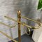 Vintage Brass and Messing Towel Stand, 1980s 2