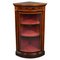 Edwardian Mahogany Inlaid Bow Front Corner Cabinet, 1900s 1