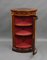 Edwardian Mahogany Inlaid Bow Front Corner Cabinet, 1900s 5