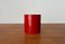 Mid-Century Red Plastic Cigarette Box with Lid, 1960s 5