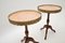 Antique Style Marble Top Wine Tables, 1930, Set of 2 4