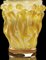 Gelbe Bernsteinfarbene Bacchant Vase von René Lalique, 1927 3