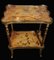 Napoleon III Occasional Coffee Table with Painted Tops and Gold Legs, 1860s, Image 3