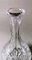 Botella de licor bohemia Biedermeier de cristal molido y cortado a mano, años 10, Imagen 8