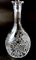 Biedermeier Bohemian Hand-Cut and Ground Crystal Liquor Bottle, 1910s 4