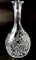 Bottiglia Biedermeier in cristallo molato e molato, anni '10, Immagine 4