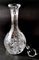 Botella de licor bohemia Biedermeier de cristal molido y cortado a mano, años 10, Imagen 5