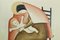 Piastrella in ceramica di Gio Ponti per San Cristoforo, anni '30, Immagine 2