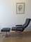 Fauteuil Scandinave en Cuir avec Repose-Pieds, 1970s, Set de 2 15