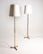 Mid-Century President Floor Lamps by Jo Hammerborg for Fog & Mørup, 1960s, Set of 2 1