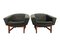 Mid-Century Corona Easy Chairs by Lennart Bender for Ulferts Möbler, 1950s, Set of 2 1