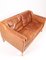 Danish Tan Leather Sofa, 1980s 4