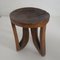 Tabourets Mid-Century Rustico Africain, Set de 3 7