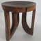 Mid-Century Rustico African Stools, Set of 3 8