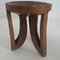 Mid-Century Rustico African Stools, Set of 3, Image 11