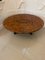 Victorian Burr Walnut Inlaid Oval Coffee Table, 1860s 6