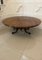 Victorian Burr Walnut Inlaid Oval Coffee Table, 1860s, Image 2