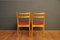 Scandinavian Teak and Skai Dining Chairs, 1960s, Set of 4 16