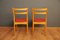Scandinavian Teak and Skai Dining Chairs, 1960s, Set of 4, Image 5