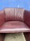 Dutch Maroon Leather Armchairs from Leolux, Set of 2, Image 6