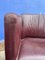 Dutch Maroon Leather Armchairs from Leolux, Set of 2 10