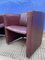 Dutch Maroon Leather Armchairs from Leolux, Set of 2 4