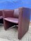 Dutch Maroon Leather Armchairs from Leolux, Set of 2, Image 4