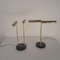 Mid-Century Brass Table Lamps in the style of Stilnovo, 1950s, Set of 2, Image 6