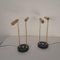 Mid-Century Brass Table Lamps in the style of Stilnovo, 1950s, Set of 2, Image 12