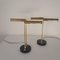 Mid-Century Brass Table Lamps in the style of Stilnovo, 1950s, Set of 2, Image 7