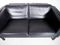 Vintage Danish Black Leather Two-Seater Sofa by Mogens Hansen, 1970s 5
