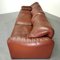 Maralunga 3-Seater Sofa in Leather Vico Magistretti for Cassina, 1973, Image 10