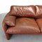 Maralunga 2-Seater Sofa in Leather by Vico Magistretti for Cassina, 1973 4