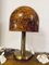 Bunte orangefarbene Mushroom Lampe von Peill & Putzler, 1970er 4