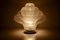 Lámpara de mesa Lotus LT305 atribuida a Carlo Nason para Mazzega, años 60, Imagen 2