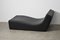 Chaise Longue en Cuir Noir de Viccarbe, Espagne 4