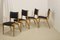 Skandinavische Stühle aus gebogenem Holz, 1960er, 4 . Set 10